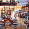 Exquisite Bridal Boutique in the Small Town Needlepoint Canvas